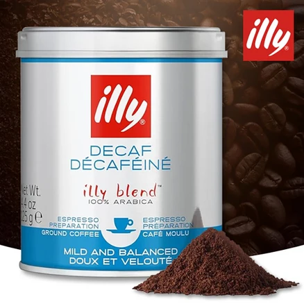 일리 커피 분쇄 디카페인 125g, 1개