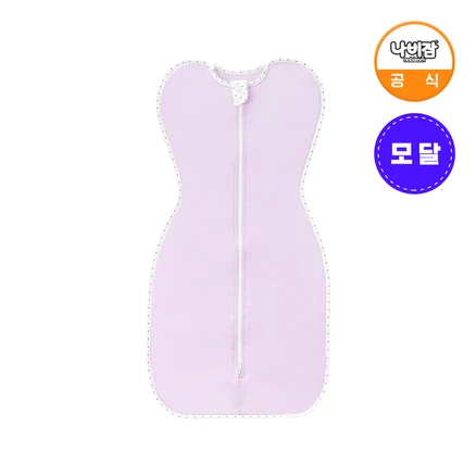 나비잠 신생아 속싸개 모달 라벤더(M) 1EA 스와들
