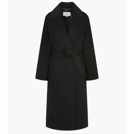 나이스클랍 벨티드 핸드메이드 루즈핏 코트 (N234MWCA56)