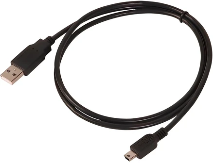 고급형 USB 미니5핀 케이블, 1개, 0.5m