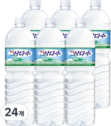 제주삼다수, 2L, 24개