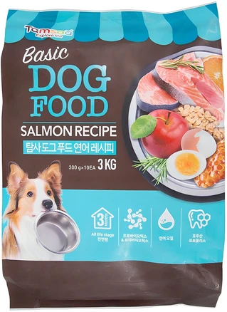탐사6free강아지 사료 연어 레시피, 3kg, 1개
