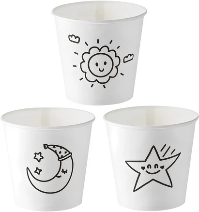 탐사 해달별 종이컵 178ml, 1000개, 1개입