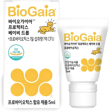 바이오가이아 프로텍티스 베이비드롭 액상 프로바이오틱스, 5ml, 1개