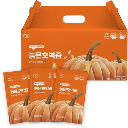 황금이네 국내산 늙은호박즙, 5L, 1개