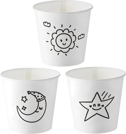 탐사 해달별 종이컵 178ml, 1개, 2000개입