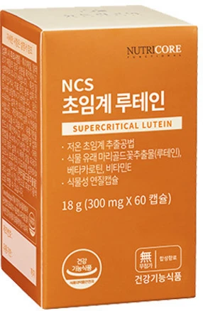 뉴트리코어 NCS 초임계루테인, 60정, 1개