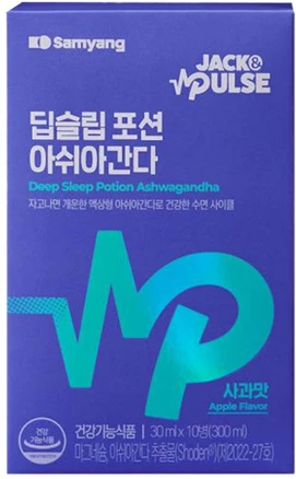 잭앤펄스 딥슬립 포션 아쉬아간다 영양제 10p, 없음, 1개, 300ml