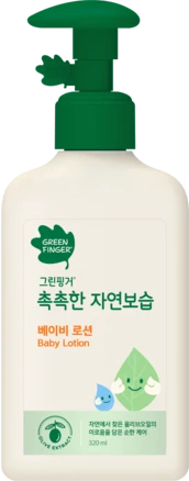 그린핑거 촉촉한 자연보습 베이비로션, 320ml, 1개