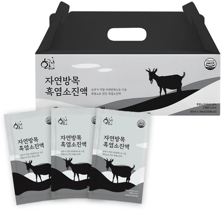 황금이네 자연방목 암컷 흑염소진액, 80ml, 30개