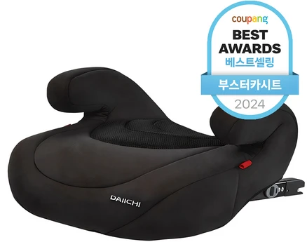 블리바 이노픽스 부스터 카시트 + 아이소픽스 가이드, 매쉬블랙