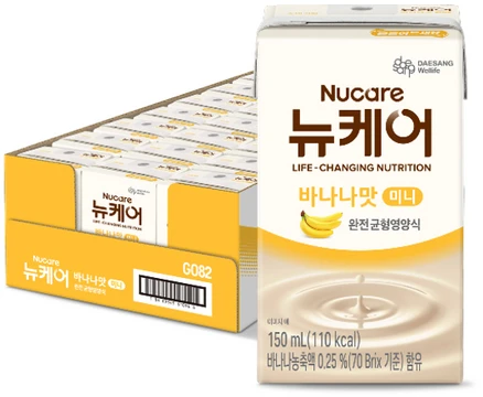 뉴케어 바나나맛 미니 완전균형영양식, 150ml, 24개