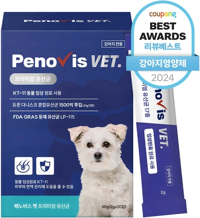 페노비스 강아지 유산균, 30회분, 피부/피모+장건강, 1개