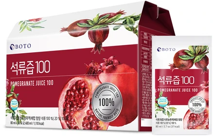 보뚜 석류즙 100, 2.4L, 30개