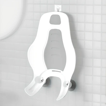 해피달링 신생아 세이프 아기비데 유아목욕의자, 그레이