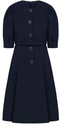 매장정품 케네스레이디 퍼프슬리브 크롭 탑 원피스 ECOPNE75