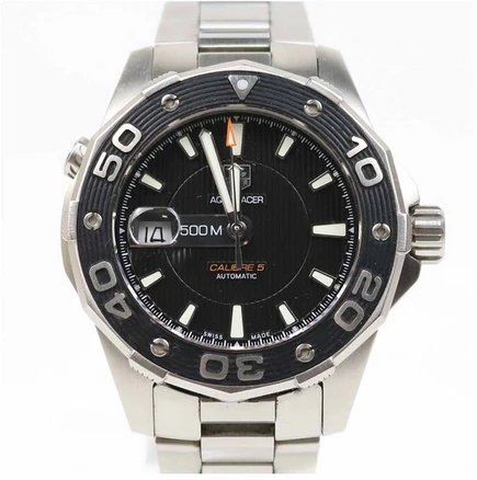 (태그호이어) ( 중고명품 ) WAJ2110 아쿠아레이서 스켈레톤 오토매틱 스틸밴드 남성시계 [고이비토 마산신세계점]