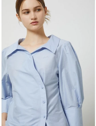CC콜렉트 CC콜렉트언밸런스 페플럼 블라우스_C243PSC022 191583 {!마감임박!}, 66, 스카이블루