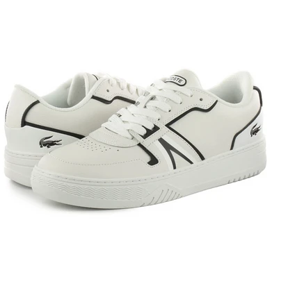 에스마켓 S마켓 라코스테 LACOSTE L001 123 7 SMA 7-45SMA0126 WHT/BLK L001 레더스니커즈 가죽스니커즈 가죽신발