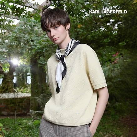 칼라거펠트 25SS 엠보티셔츠 3종