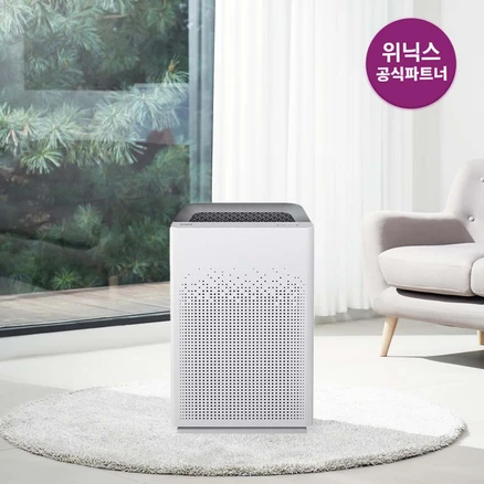 위닉스 제로S 공기청정기 AZSE430-JWK 43.1㎡, 화이트 + 캐시미어그레이