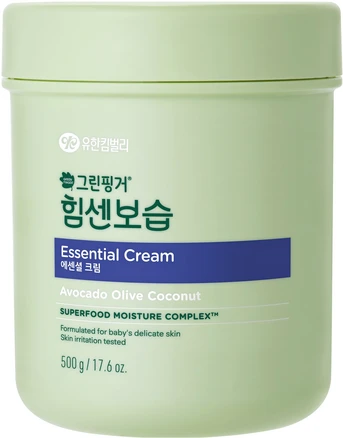 그린핑거 힘센보습 에센셜 유아 크림, 500g, 1개