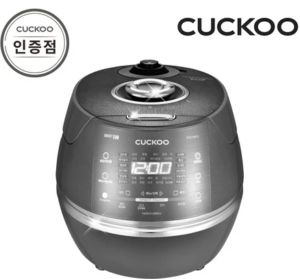 쿠쿠 10인용 IH 전기 압력 밥솥 스테인리스 내솥 다양한 요리 기능 LED 디스플레이 자동 살균 세척, CRP-CHP1010FD