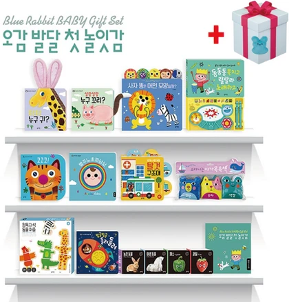 오감 발달 첫 놀잇감 세트, 블루래빗