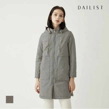 [올리비아로렌(공식)] [데일리스트] 체크 패딩_MDEKAYSC411
