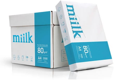 한국제지 밀크 복사용지 80g, A4, 2500매