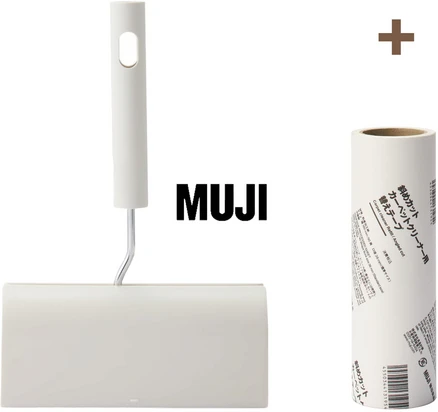 무인양품 테이프 클리너 본체(테이프1개 포함)+리필 1개 더 세트, 1개