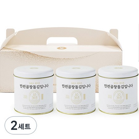 만전김 만전곱창돌김입니다 22g x 3p