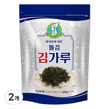 지도표성경 돌김 김가루