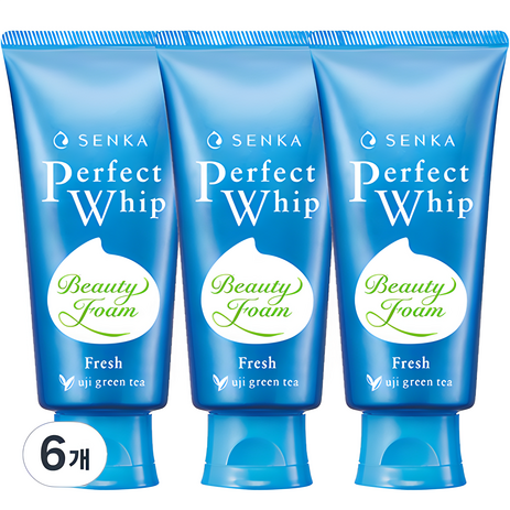센카 퍼펙트 휩 프레시 클렌징 폼, 100g, 6개-추천-상품