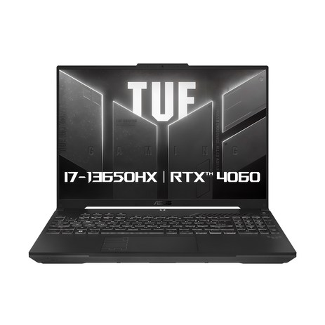 에이수스 2024 TUF 게이밍 F16 14 코어i7 인텔 13세대 지포스 RTX 4060, Mecha Gray, 512GB, 16GB, Free DOS, FX607JV-QT213-추천-상품