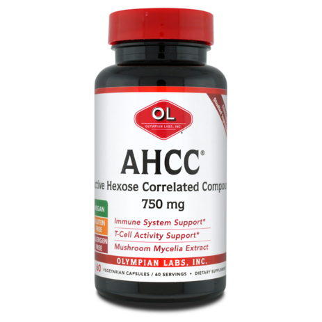 올림피안랩스 AHCC 750mg 베지테리안 캡슐, 1개, 60정-추천-상품