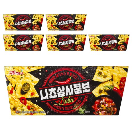 미찌푸드 나쵸살사콤보, 93g, 6개-추천-상품