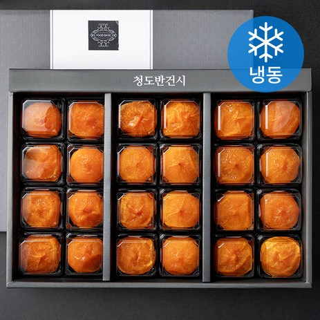 푸드베이스 청도반건시 세트 24입 1.2KG (중과) (냉동), 1.2kg(24입), 1세트-추천-상품