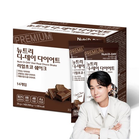 뉴트리디데이 다이어트 리얼 초코 쉐이크, 350g, 1개-추천-상품