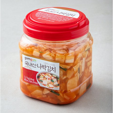곰곰 국내산 나박김치, 1.3kg, 1개-추천-상품