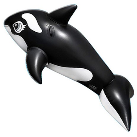 인텍스 돌고래 튜브, 블랙, 1개-추천-상품