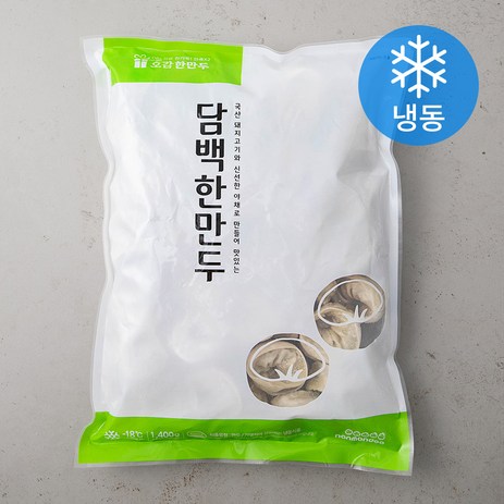 한만두 담백한 만두 (냉동), 1.4kg, 1개-추천-상품