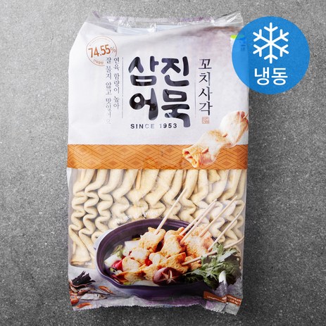 삼진어묵 꼬치사각 (냉동), 1016g, 1개-추천-상품