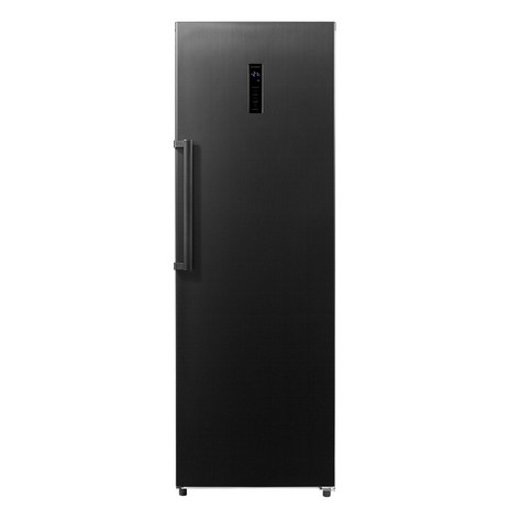 캐리어-클라윈드-일반형냉장고-방문설치-블랙-메탈-CRT-N355BSH-추천-상품