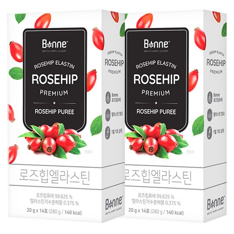 본네 로즈힙 엘라스틴 퓨레, 280g, 2개-추천-상품