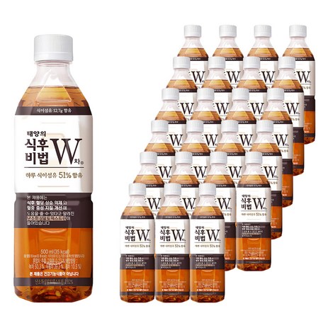 태양의식후비법W차, 500ml, 24개-추천-상품