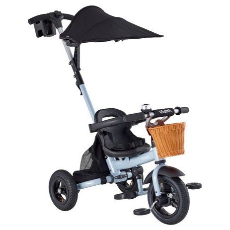 삼천리자전거 2024 VITAMIN TRIKE PLUS 세발자전거 81cm + 실내보관용 휠커버 세트, 스톤블루, 1세트-추천-상품