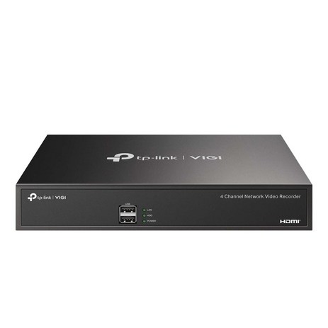 티피링크 VIGI 4 채널 네트워크 비디오 레코더, 1개, VIGI NVR1004H-추천-상품
