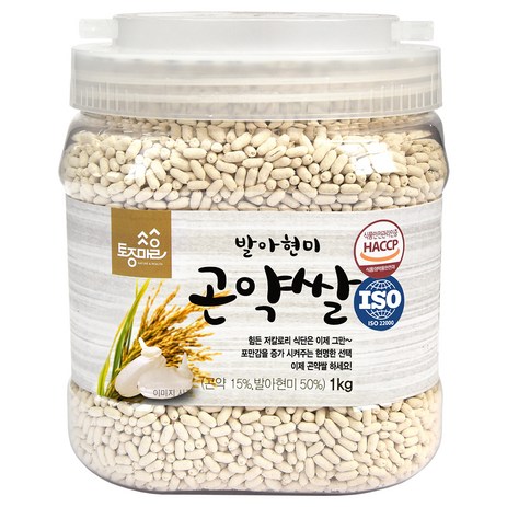 토종마을 발아현미 곤약쌀, 1kg, 1개-추천-상품