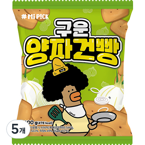 명도물산 구운 양파건빵, 100g, 5개-추천-상품